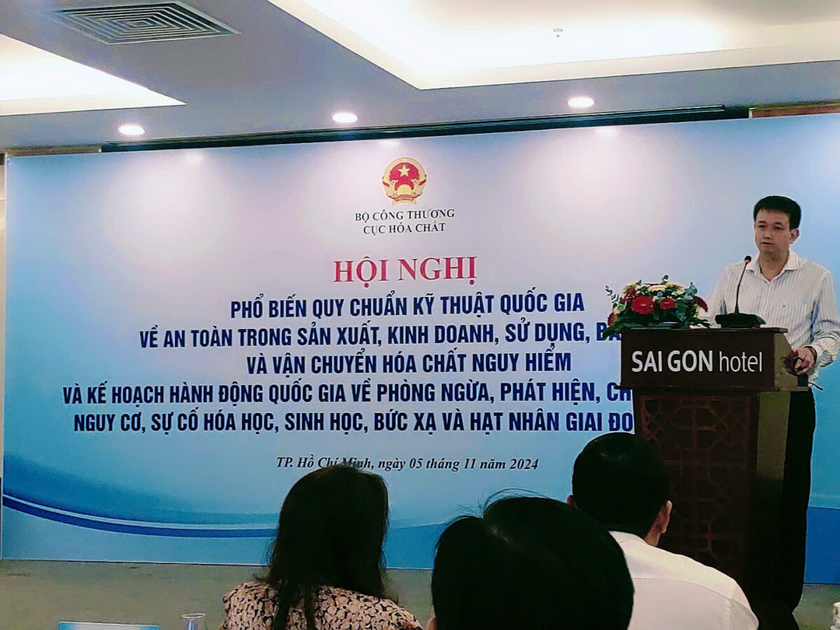 HỘI NGHỊ CỤC HOÁ CHẤT HÀ NỘI TẠI THÀNH PHỐ HỒ CHÍ MINH 