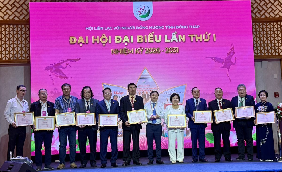 CHÚC MỪNG THÀNH CÔNG ĐẠI HỘI – HỘI LIÊN LẠC ĐỒNG HƯƠNG ĐỒNG THÁP 