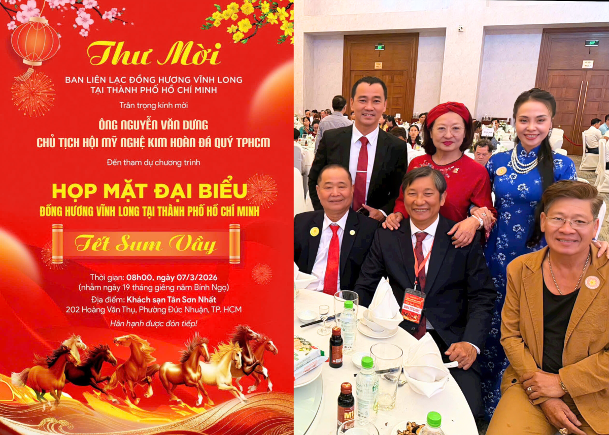 HỌP MẶT ĐẠI BIỂU ĐỒNG HƯƠNG VĨNH LONG TẠI TP.HCM – TẾT SUM VẦY 2026 